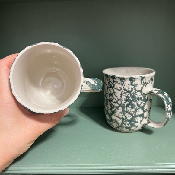 Folk Craft Moose Country 4 pc Coffee / Tea Mug Set Bohemian Style - Picture 4 of 6